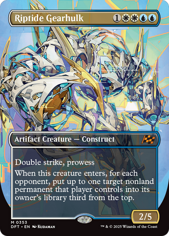 Riptide Gearhulk (Borderless) [Aetherdrift] - The Mythic Store | 24h Order Processing