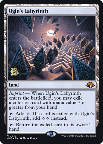 Ugin's Labyrinth [Modern Horizons 3 Prerelease Promos] - The Mythic Store | 24h Order Processing