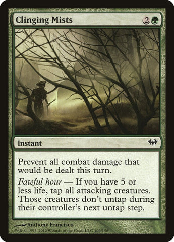 Clinging Mists [Dark Ascension] - The Mythic Store | 24h Order Processing