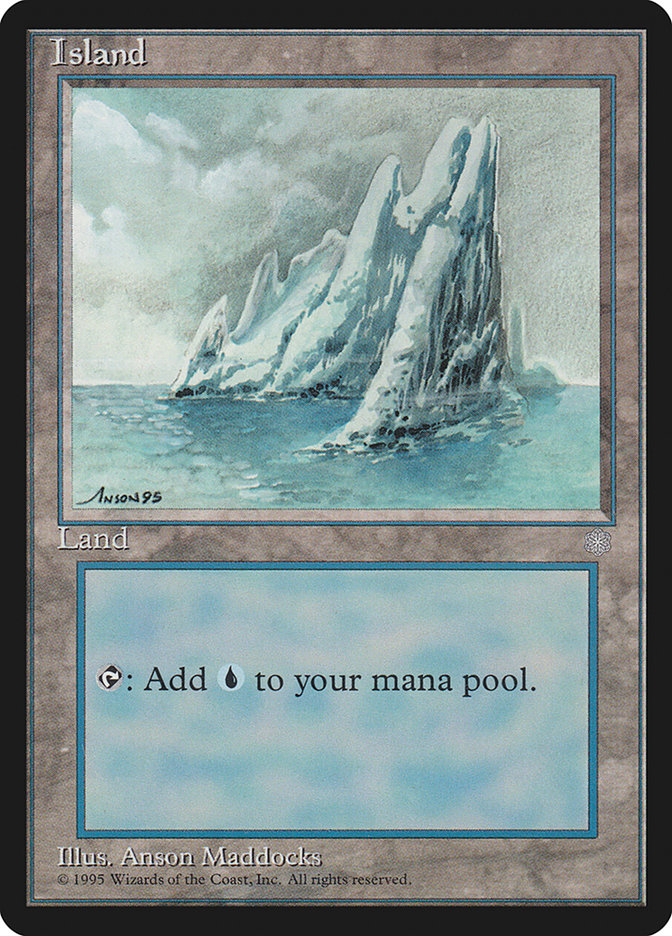 Island (No Birds / Signature on Left) [Ice Age] - The Mythic Store | 24h Order Processing