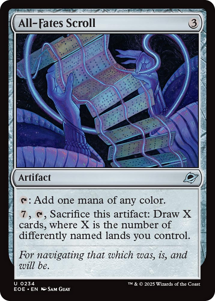 All-Fates Scroll [Edge of Eternities] - The Mythic Store | 24h Order Processing