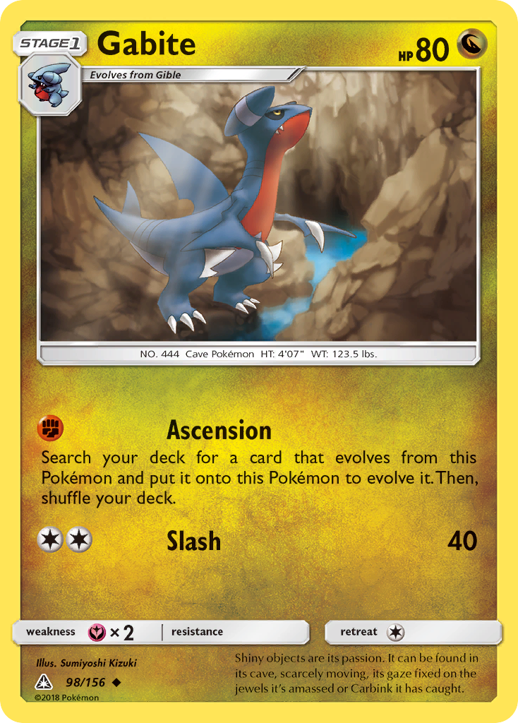 Gabite (98/156) [Sun & Moon: Ultra Prism] - The Mythic Store | 24h Order Processing