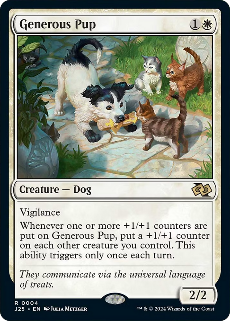 Generous Pup [Foundations Jumpstart] - The Mythic Store | 24h Order Processing