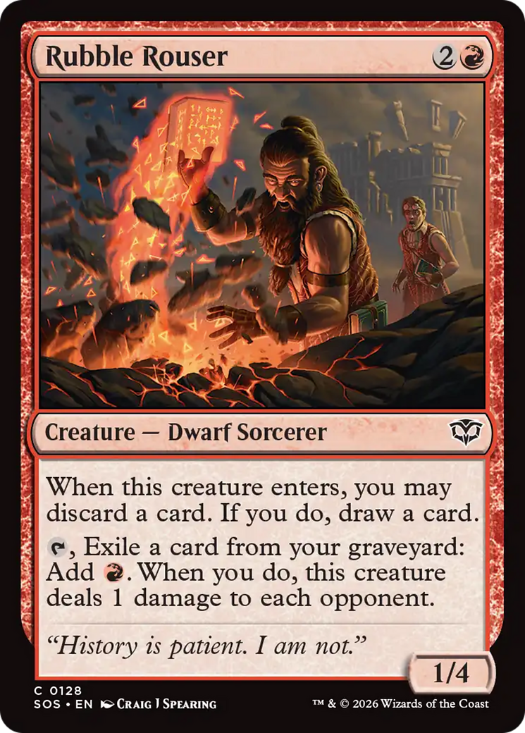 Rubble Rouser [Secrets of Strixhaven] - The Mythic Store | 24h Order Processing