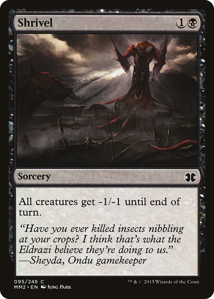 Shrivel [Modern Masters 2015] - The Mythic Store | 24h Order Processing
