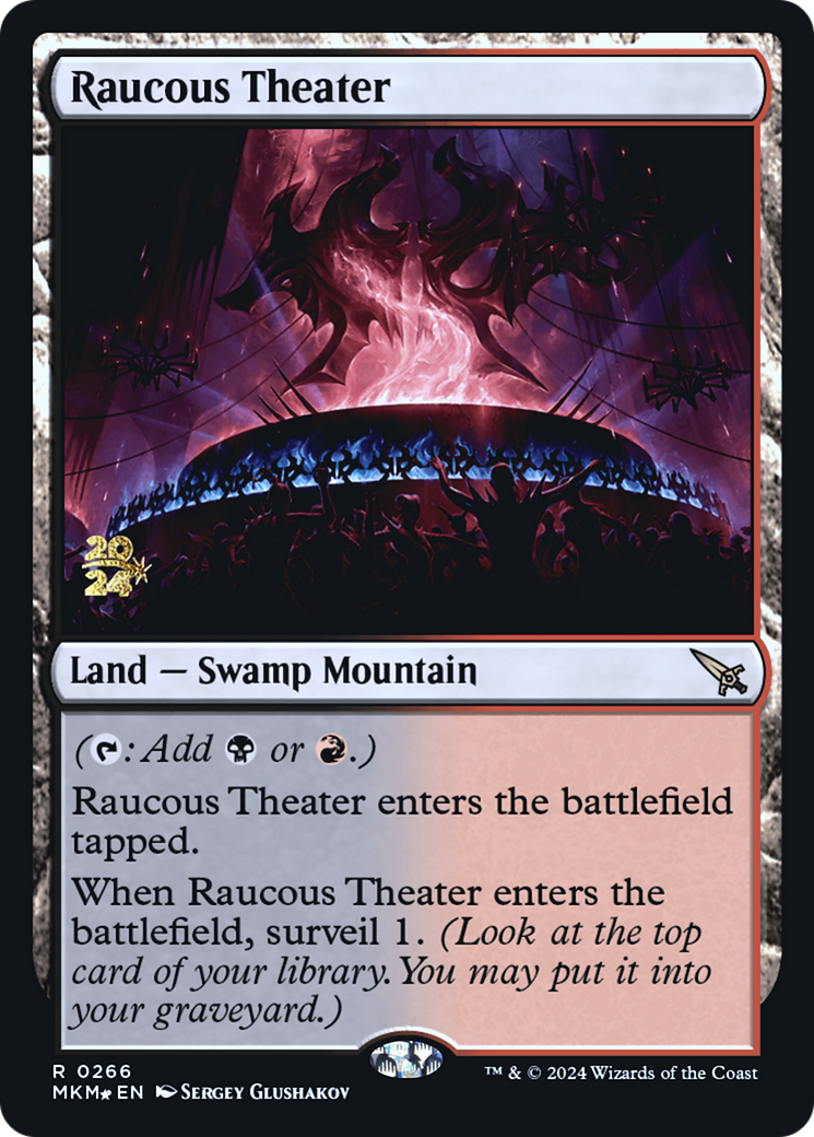 Raucous Theater [Murders at Karlov Manor Prerelease Promos] - The Mythic Store | 24h Order Processing