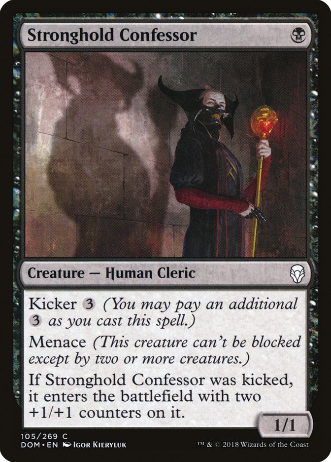 Stronghold Confessor [Dominaria] - The Mythic Store | 24h Order Processing