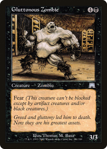 Gluttonous Zombie [Onslaught] - The Mythic Store | 24h Order Processing