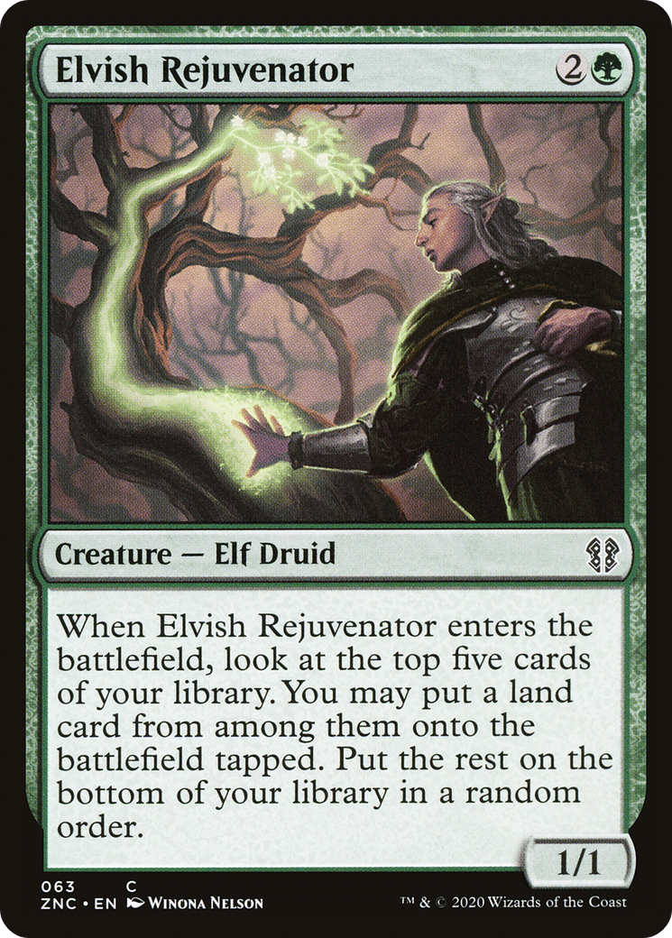 Elvish Rejuvenator [Zendikar Rising Commander] - The Mythic Store | 24h Order Processing
