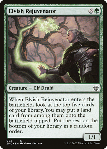 Elvish Rejuvenator [Zendikar Rising Commander] - The Mythic Store | 24h Order Processing