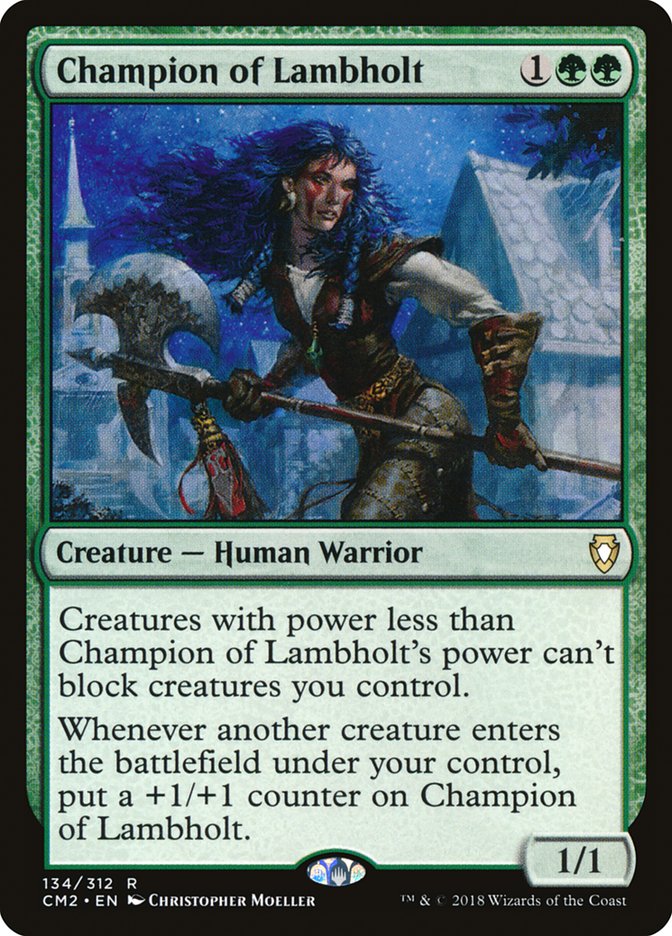 Champion of Lambholt [Commander Anthology Volume II] - The Mythic Store | 24h Order Processing