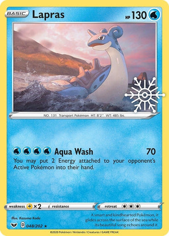 Lapras (048/202) (Holiday Calendar) [Sword & Shield: Base Set] - The Mythic Store | 24h Order Processing
