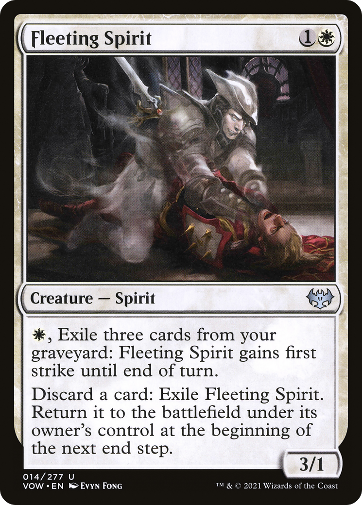 Fleeting Spirit [Innistrad: Crimson Vow] - The Mythic Store | 24h Order Processing