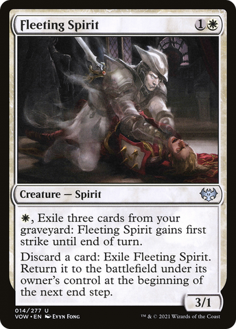 Fleeting Spirit [Innistrad: Crimson Vow] - The Mythic Store | 24h Order Processing