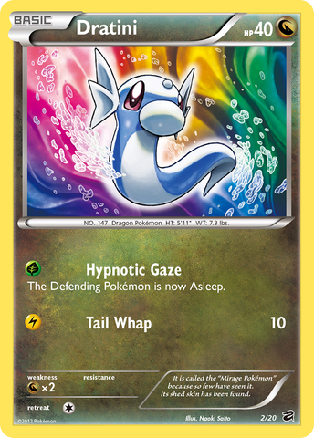 Dratini (2/20) [Black & White: Dragon Vault] - The Mythic Store | 24h Order Processing