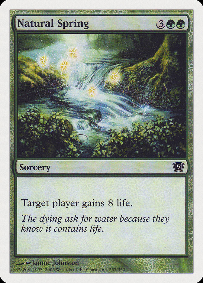 Natural Spring [Ninth Edition] - The Mythic Store | 24h Order Processing