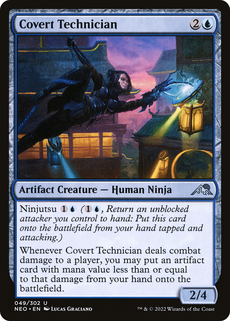 Covert Technician [Kamigawa: Neon Dynasty] - The Mythic Store | 24h Order Processing