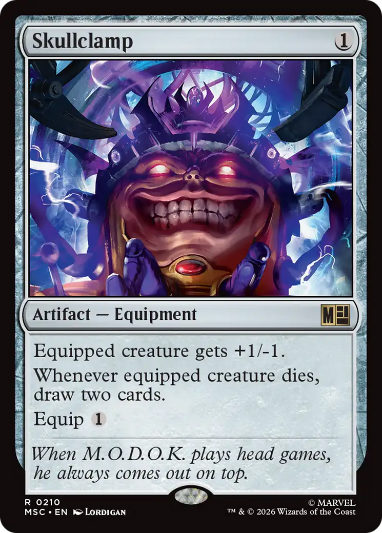Skullclamp (Surge Foil) [Marvel Super Heroes Commander] - The Mythic Store | 24h Order Processing