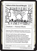 Abbot of the Sacred Meeple [Mystery Booster 2 Playtest Cards] - The Mythic Store | 24h Order Processing