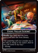 Event: Villain Scheme! [Teenage Mutant Ninja Turtles Commander Tokens] - The Mythic Store | 24h Order Processing