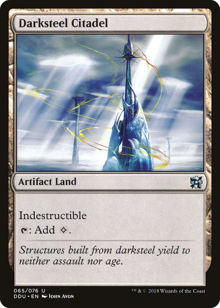 Darksteel Citadel [Duel Decks: Elves vs. Inventors] - The Mythic Store | 24h Order Processing
