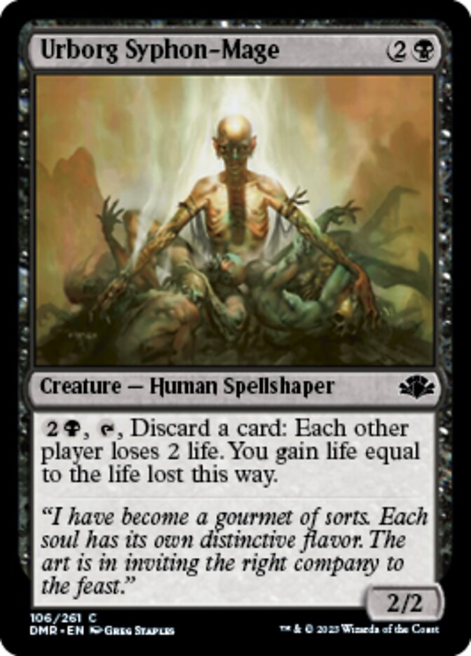 Urborg Syphon-Mage [Dominaria Remastered] - The Mythic Store | 24h Order Processing