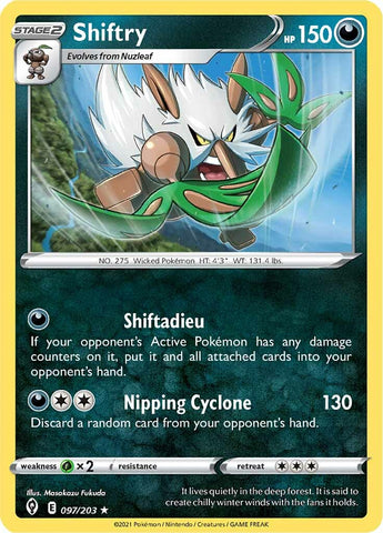 Shiftry (097/203) [Sword & Shield: Evolving Skies] - The Mythic Store | 24h Order Processing