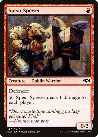 Spear Spewer [Ravnica Allegiance] - The Mythic Store | 24h Order Processing