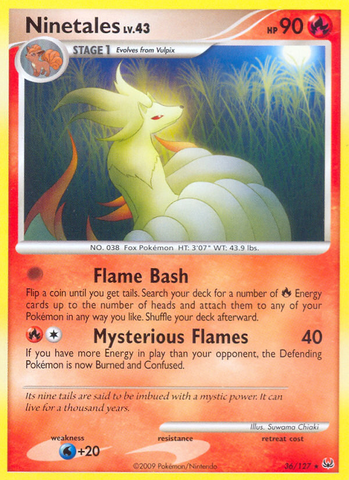 Ninetales (36/127) [Platinum: Base Set] - The Mythic Store | 24h Order Processing