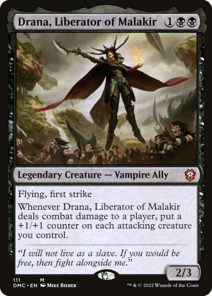 Drana, Liberator of Malakir [Dominaria United Commander] - The Mythic Store | 24h Order Processing