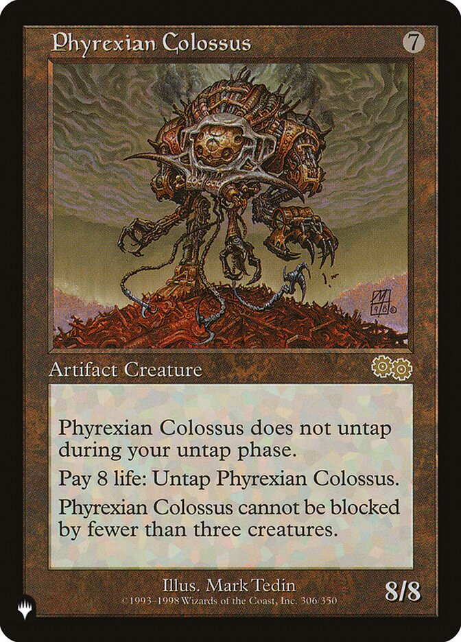 Phyrexian Colossus [The List] - The Mythic Store | 24h Order Processing