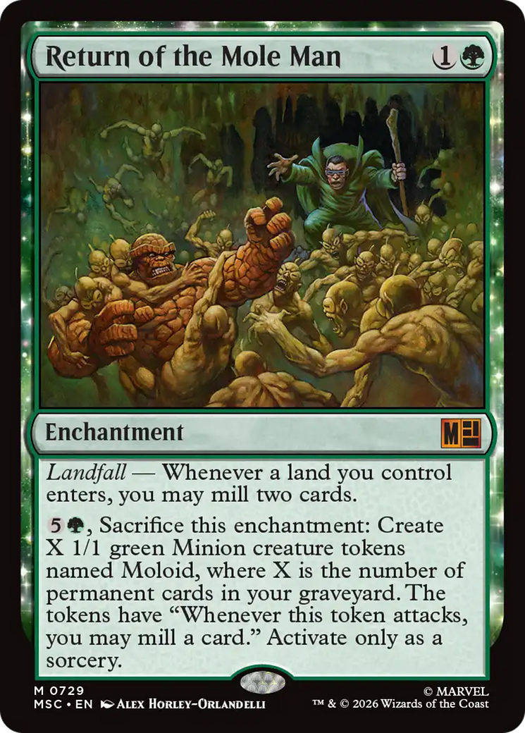 Return of the Mole Man [Marvel Super Heroes Commander] - The Mythic Store | 24h Order Processing