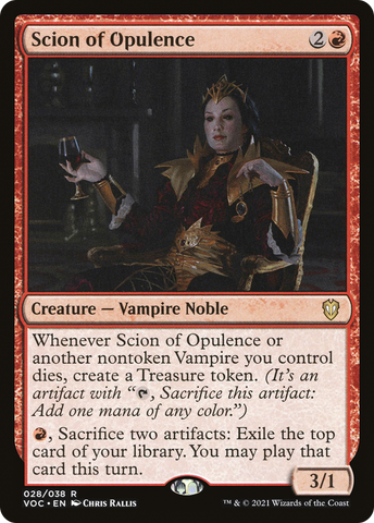 Scion of Opulence [Innistrad: Crimson Vow Commander] - The Mythic Store | 24h Order Processing