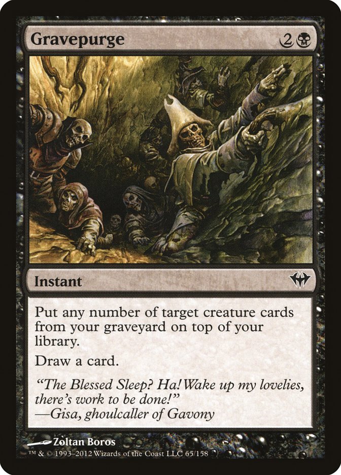 Gravepurge [Dark Ascension] - The Mythic Store | 24h Order Processing