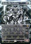 Kemba, Kha Enduring (Borderless Manga Step-and-Compleat Foil) [Phyrexia: All Will Be One] - The Mythic Store | 24h Order Processing