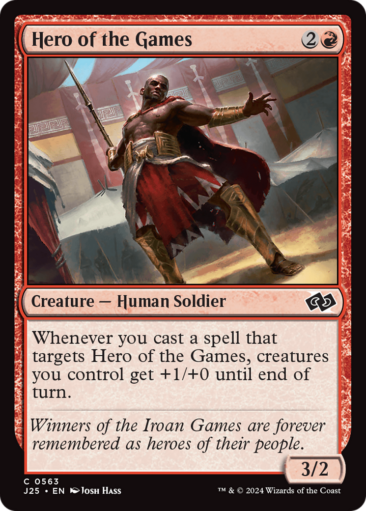 Hero of the Games [Foundations Jumpstart] - The Mythic Store | 24h Order Processing