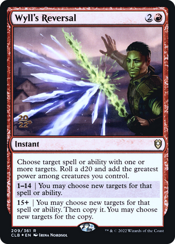 Wyll's Reversal [Commander Legends: Battle for Baldur's Gate Prerelease Promos] - The Mythic Store | 24h Order Processing