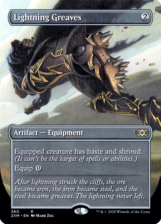 Lightning Greaves (Toppers) [Double Masters] - The Mythic Store | 24h Order Processing