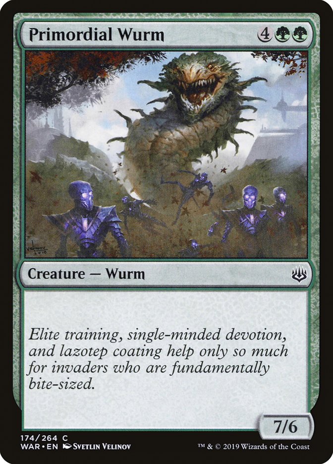 Primordial Wurm [War of the Spark] - The Mythic Store | 24h Order Processing