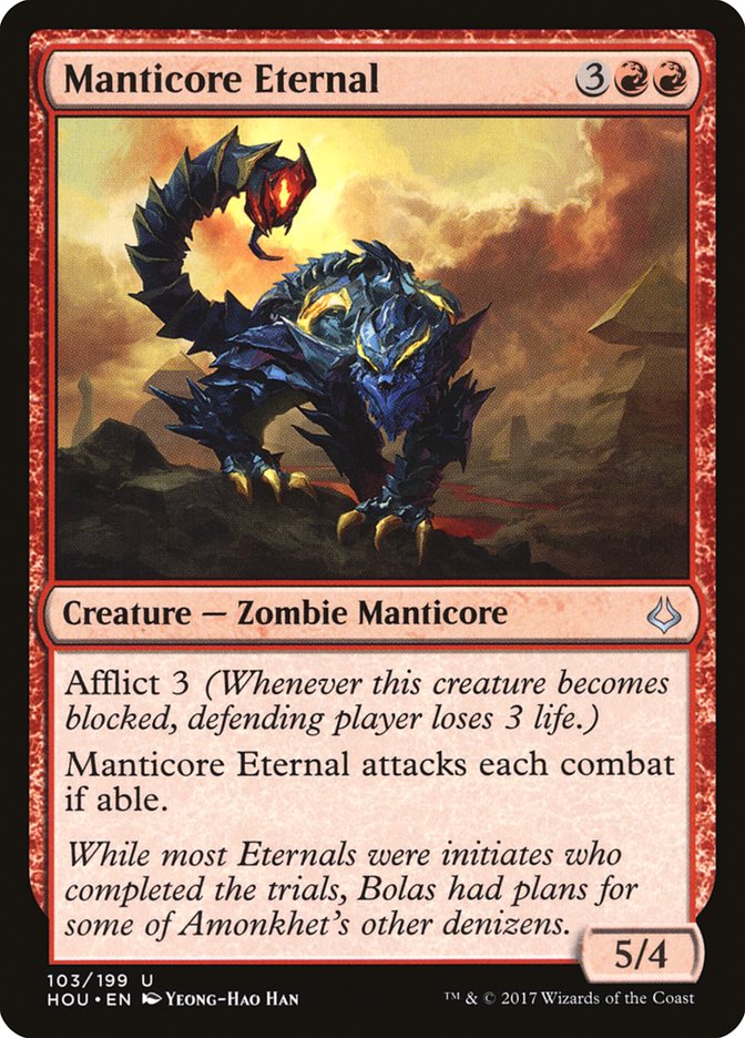 Manticore Eternal [Hour of Devastation] - The Mythic Store | 24h Order Processing
