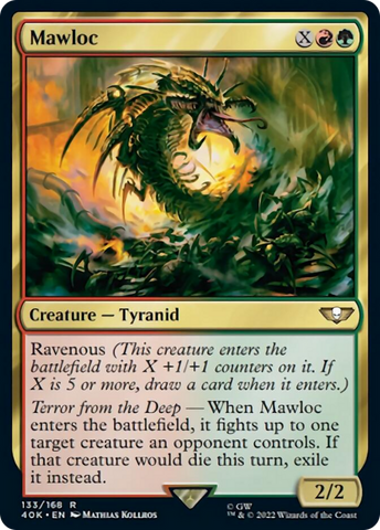 Mawloc (Surge Foil) [Warhammer 40,000] - The Mythic Store | 24h Order Processing
