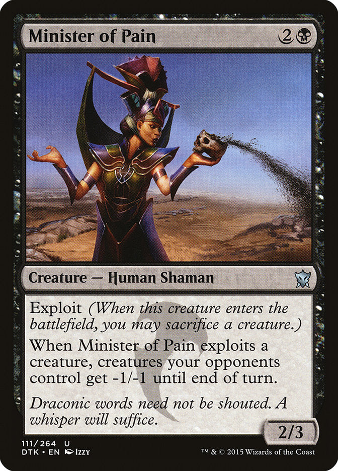 Minister of Pain [Dragons of Tarkir] - The Mythic Store | 24h Order Processing