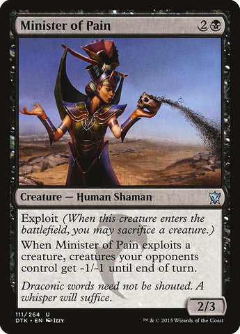 Minister of Pain [Dragons of Tarkir] - The Mythic Store | 24h Order Processing