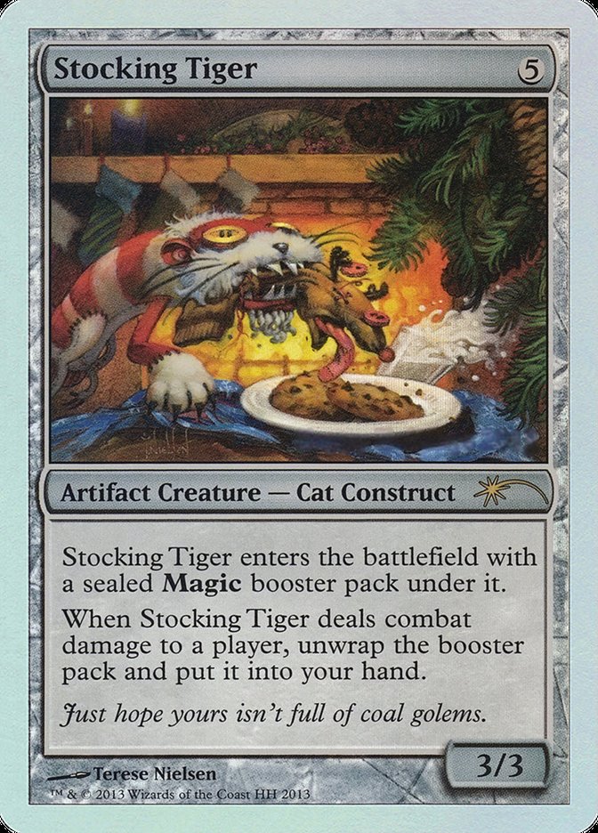 Stocking Tiger (No Date) [Happy Holidays] - The Mythic Store | 24h Order Processing