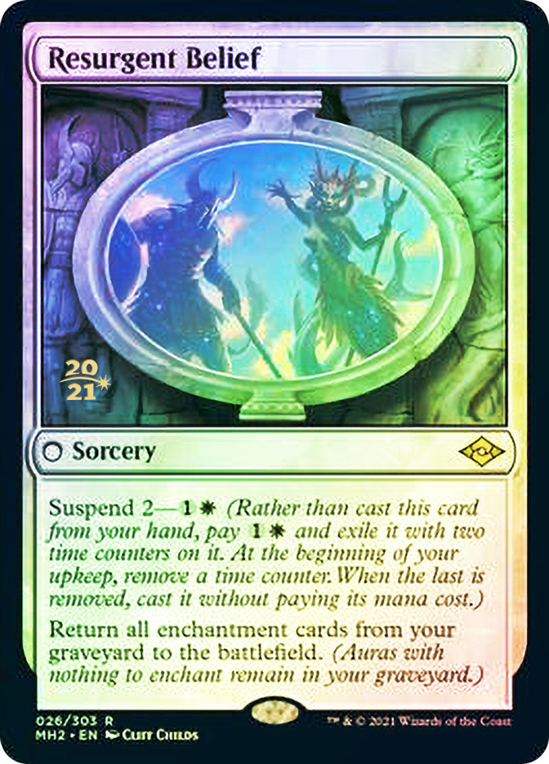 Resurgent Belief [Modern Horizons 2 Prerelease Promos] - The Mythic Store | 24h Order Processing