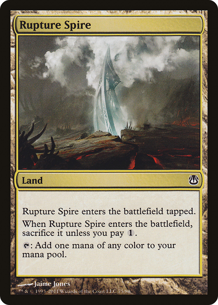 Rupture Spire [Duel Decks: Ajani vs. Nicol Bolas] - The Mythic Store | 24h Order Processing