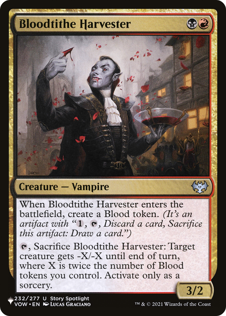 Bloodtithe Harvester [The List Reprints] - The Mythic Store | 24h Order Processing