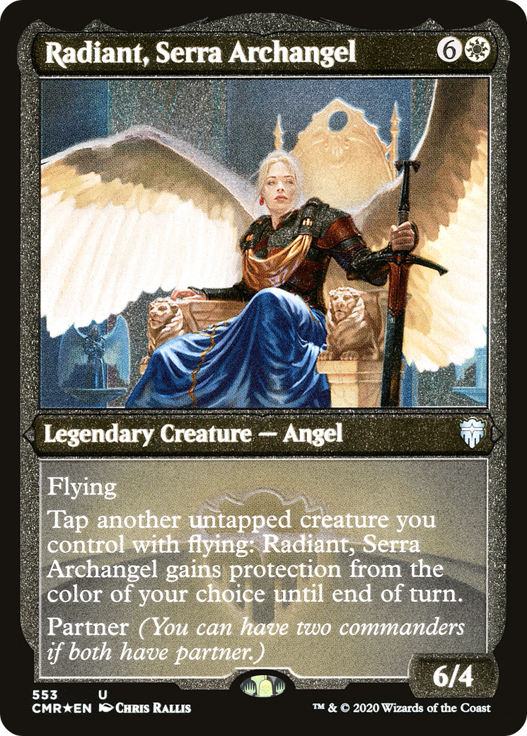 Radiant, Serra Archangel (Etched) [Commander Legends] - The Mythic Store | 24h Order Processing