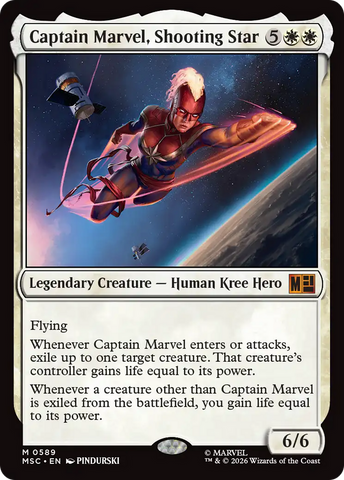 Captain Marvel, Shooting Star [Marvel Super Heroes Commander] - The Mythic Store | 24h Order Processing