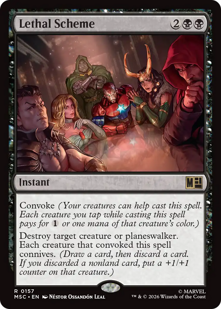 Lethal Scheme (Surge Foil) [Marvel Super Heroes Commander] - The Mythic Store | 24h Order Processing